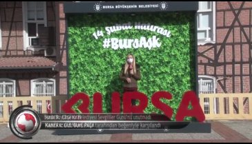 Bursa Büyükşehir Belediyesi 14 Şubat Sevgililer Günü'nü unutmadı (ÖZEL HABER)