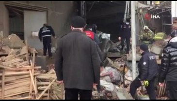 Bursa'da mobilya fabrikasında patlama!