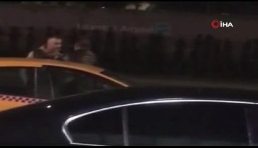 Taksiciye "yolu uzattın" tokadı