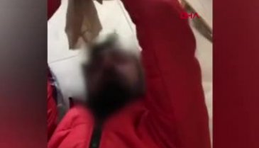 Bursa'da girdiği villada uyuya kalan hırsızlık şüphelisi, vatandaşlar tarafından bağlanarak, yakalandı
