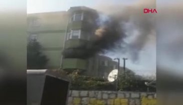 Çılgın Sedat'ın evinde yangın