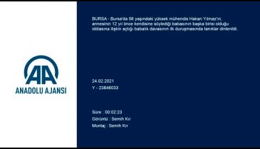 Bursa'da yüksek mühendisin açtığı babalık davasının görülmesine başlandı