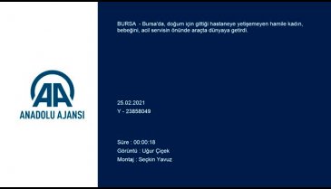 Bursa'da hamile kadın hastaneye yetişemeyince acil servisin önünde araçta doğum yaptı