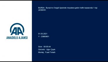 Bursa İnegöl'de otomobille çarpışan elektrikli motosikletin sürücüsü yaralandı