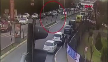 Sinyal kesici kullanan hırsız kamerada