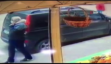 13 yaşındaki çocuğu taciz eden şüphelin kaçış anı kamerada