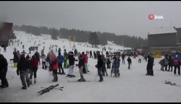 Bursa Uludağ tıklım tıklım