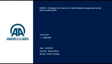 Bursa'da kaza sonrası yandı! 1 yaralı