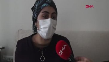 Cani adam eşini satırla yaraladı!