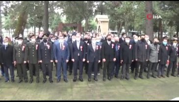 Çanakkale Zaferi'nin 106'ncı yıl dönümünde Bursa'da şehit annesi gözyaşlarını tutamadı