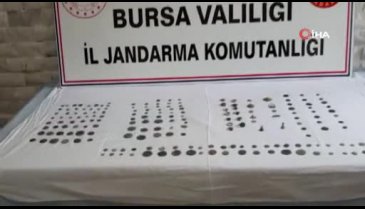 Bursa'da tarihi eser satmak isteyen 4 kişi yakalandı