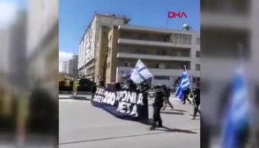 Rum Kesimi'nden çirkin provokasyon! Camiye 'haç' çizip 'Türklere ölüm' tehditleri yazıldı