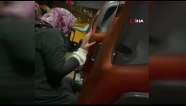 Otobüste engelli yolcuya 'temizlik' yaptırıldı