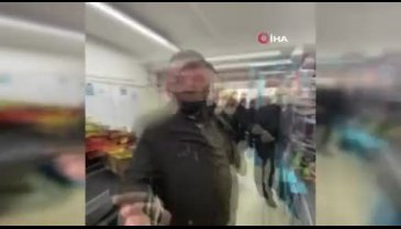Sosyal mesafe uyarısına şok tehdit: Seni süzgece çeviririm