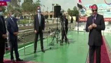 Mısır Cumhurbaşkanı Sisi'nin siren çalan gemi ile imtihanı