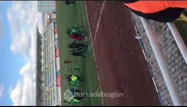 Aksaray'da Yıldırımspor'a tekme tokatlı saldırı! (ÖZEL HABER)