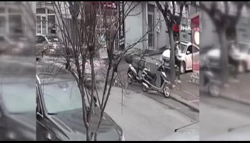 Bursa'da kaşla göz arasında motosikleti çalıp kayıplara karıştı