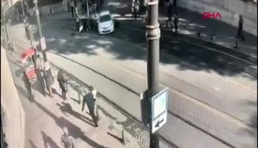Kavga ettiği insanların üzerine aracını sürdü