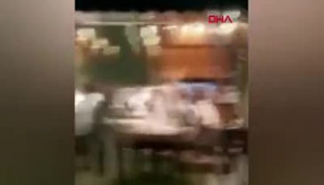 Bursa'da kısıtlamada restoranda yemek yiyenlere ceza	yağdı