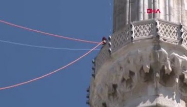 Ramazan'ın simgesi mahyalar hazırlanıyor! Bursa Ulucami'den korona mesajı