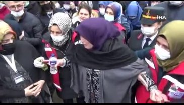 Bursalı şehit baba ocağında