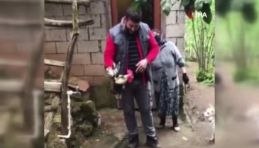 'Anne' diye bağırdı, kesilmekten kurtuldu