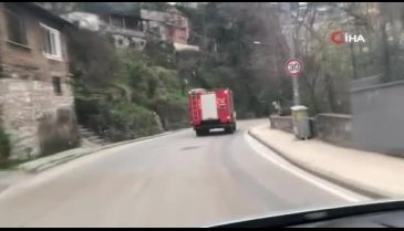 Bursa'da korkutan yangın