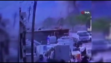 Bağdat'taki bomba yüklü aracın patlama anına ait görüntüler ortaya çıktı