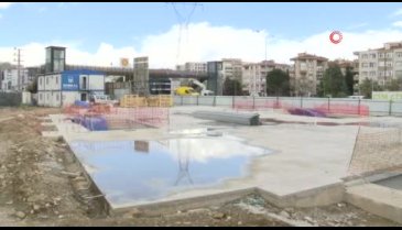 Bursa'da yeni metro istasyonunda çalışmalar hızlandı