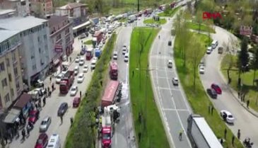 Bursa'da tır faciası! 1 ölü 2 yaralı