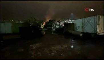 Bursa'da hurdacıda korkutan yangın
