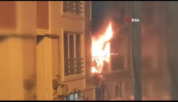 Bursa'da korkutan ev yangını!