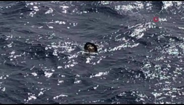 Akdeniz'de batan bota ilk müdahaleyi Türk mürettebat yaptı