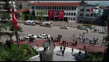 Bursa'da 23 Nisan için sade kutlama