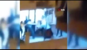 Çatallı mahalle kavgası kamerada