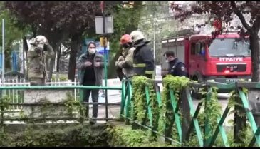 Bursa'da valizi bomba sandılar