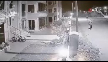 Bursa İznik'te bisiklet hırsızlığı kamerada