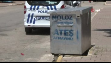 Çöp konteynerinde cenin bulundu