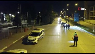 Bursa'da kapanma denetimi: Üzerinden uyuşturucu çıktı