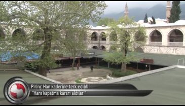 Bursa'nın tarihi Pirinç Han'ı depoya döndü! (ÖZEL HABER)