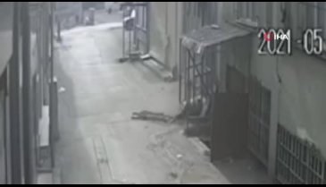 Bursa'da caraskal koptu! Genç adam 5. kattan böyle düştü