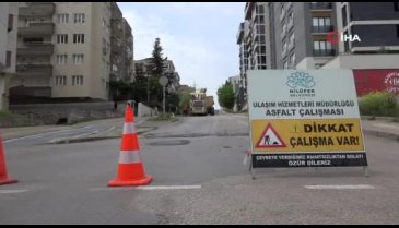 Bursa Nilüfer'de konforlu ulaşım için asfalt seferberliği