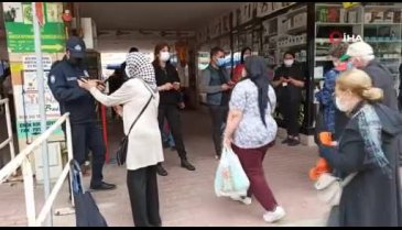 Pazara maskesiz girmeye çalıştı: Bu benim anayasal hakkım