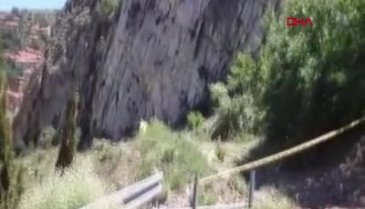 Çorum'daki surlardan düşme olayında tanık ifadesi kan dondurdu!