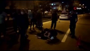 Bursa'da polisten kaçıp çarptığı bisikletliyi ölüme terk etti