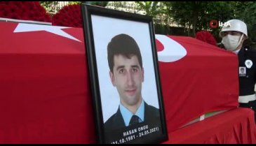 Bursa'da ölen kaymakam son yolculuğuna uğurlandı