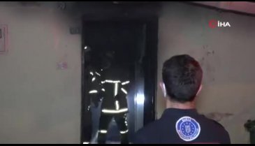 Bursa'da tek katlı müstakil ev yangında küle döndü