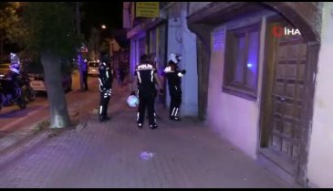 Bursa'da metruk binalara 100 polisle baskın