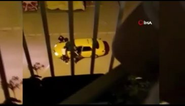 Kurşunlardan duba ile korunmaya çalıştı