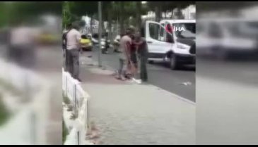 Piknik tüplü sokak kavgası!